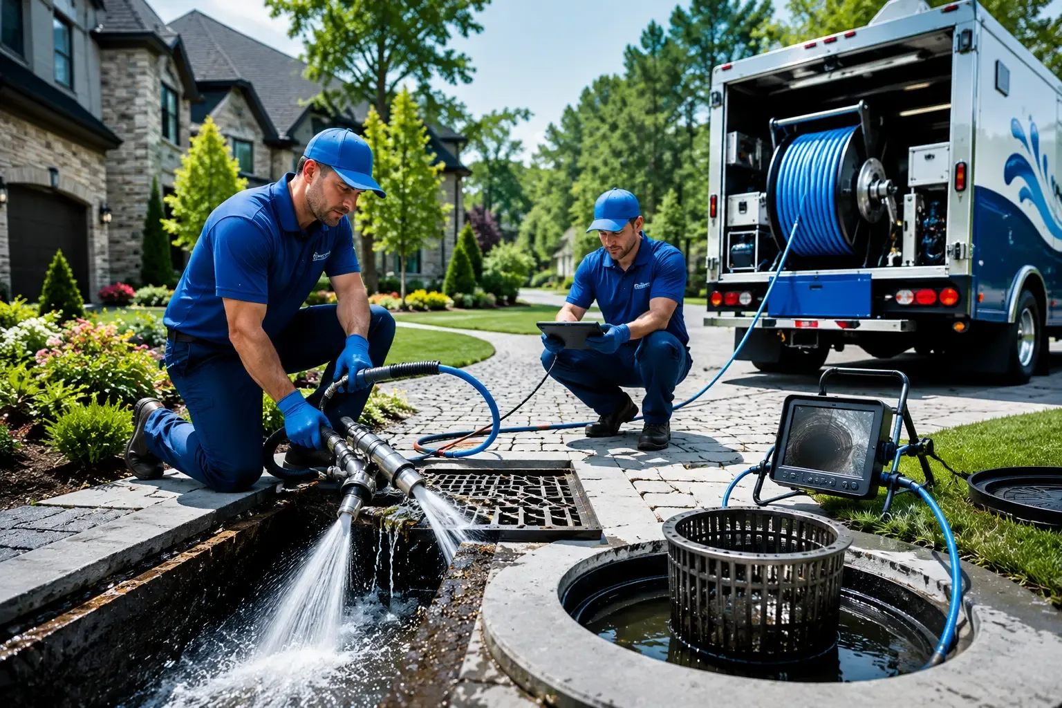 Local outdoor drain cleaning professionals in Sargeant, MN