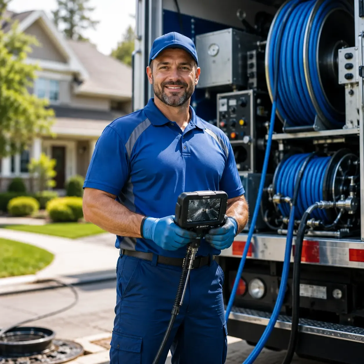 Local outdoor drain cleaning specialists in Sargeant, MN